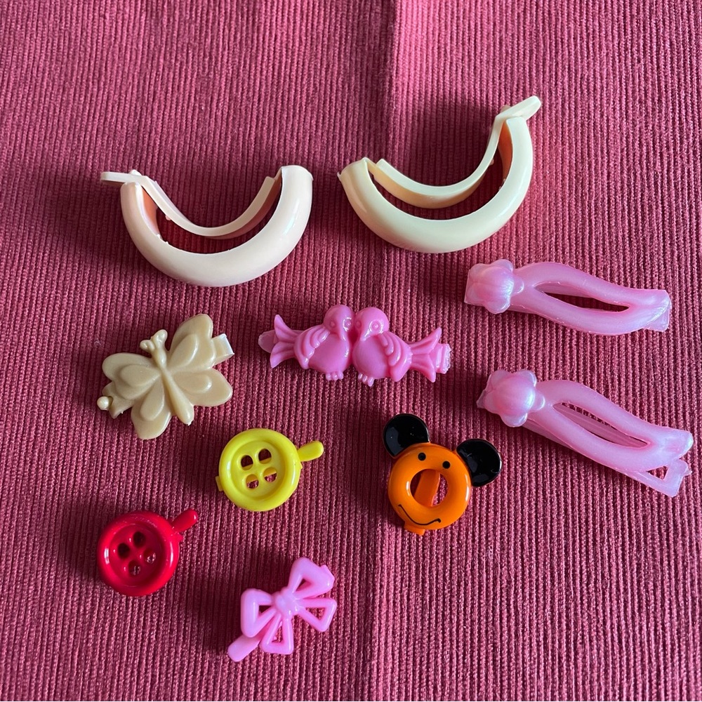 Vintage 90s Y2K clips barettes girls